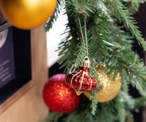 Christmas Decorations at Petersfield Museum and Art Gallery