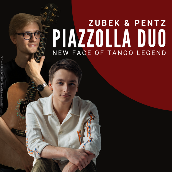 Guitar virtuoso Janek Pentz and multi-award-winning vocalist Piotr Zubek.