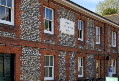 Front of Petersfield Museum and Art Gallery