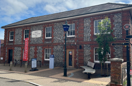 Front of Petersfield Museum and Art Gallery