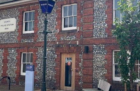 Front of Petersfield Museum and Art Gallery.