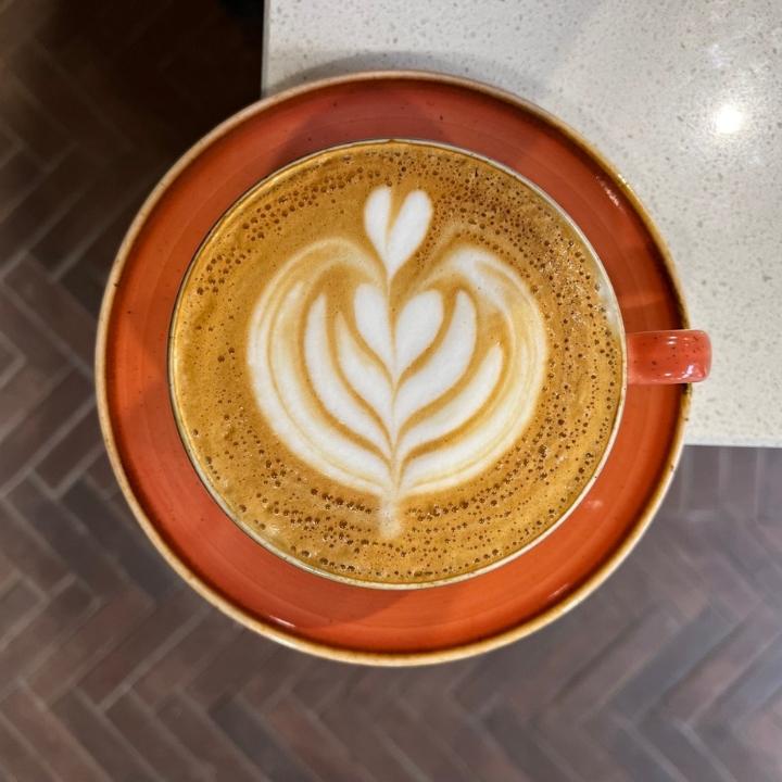 Latte art from the Coffee Shop