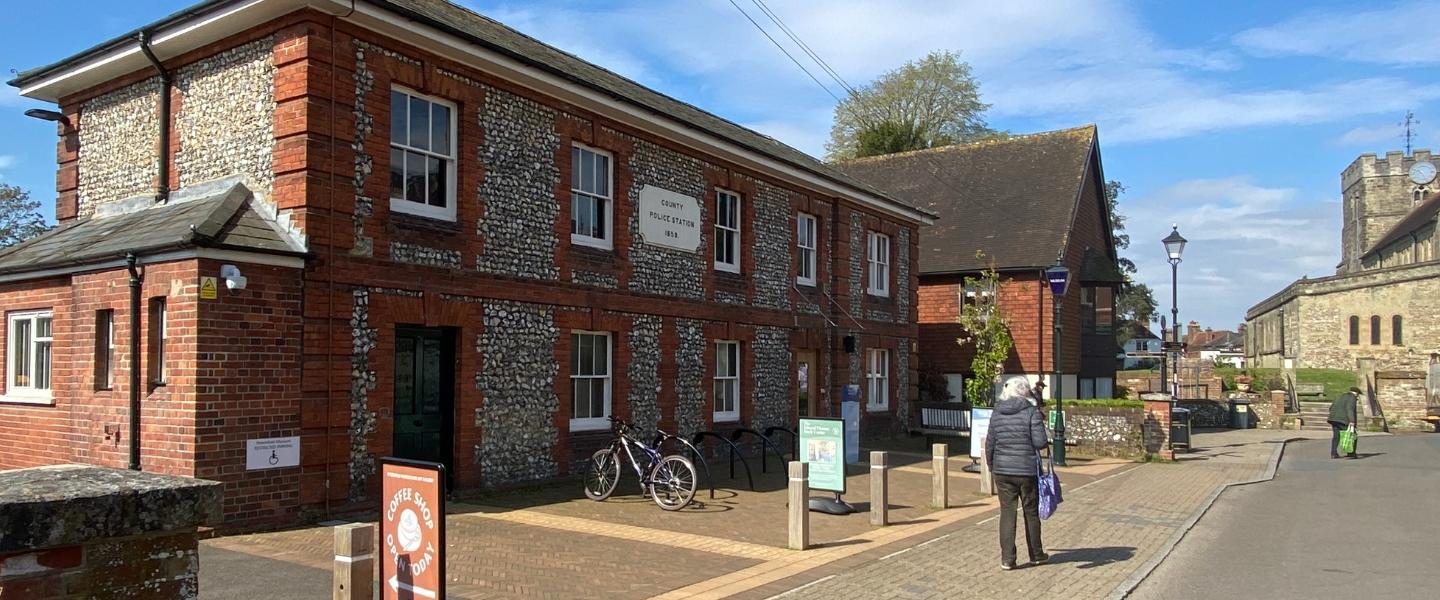 Front of Petersfield Museum and Art Gallery